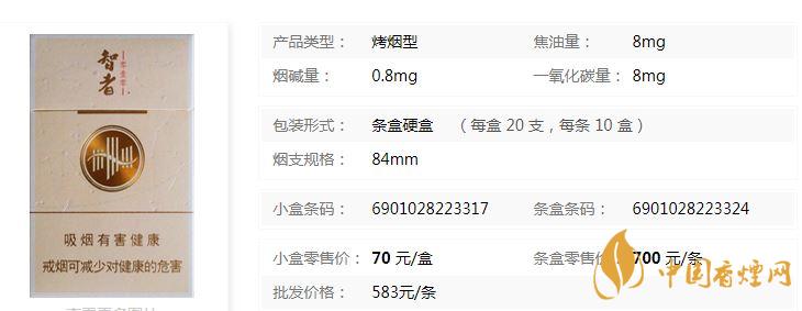 黃山智者多少錢一包價(jià)格？黃山智者香煙價(jià)格一覽