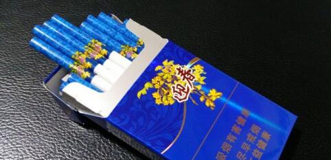 長(zhǎng)白山(藍(lán)尚)香煙價(jià)格表圖，長(zhǎng)白山迎春細(xì)煙價(jià)格