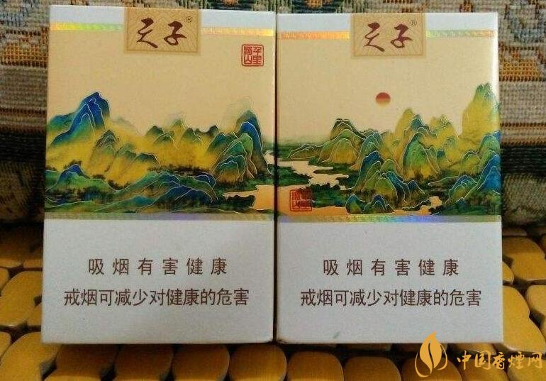 中高端天子香煙價格表，皇室御用香煙包裝
