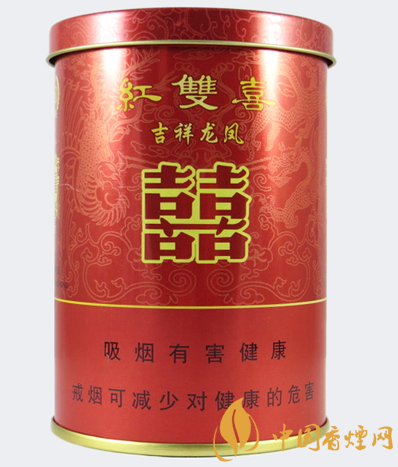 紅雙喜吉祥龍鳳價格及圖片 誕生百年的老牌香煙！